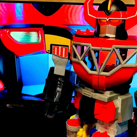 IMAGINEXT Mighty Morphin Power Rangers MEGAZORD MMPR 27” Giant Robot TMNT - Picture 2 of 13